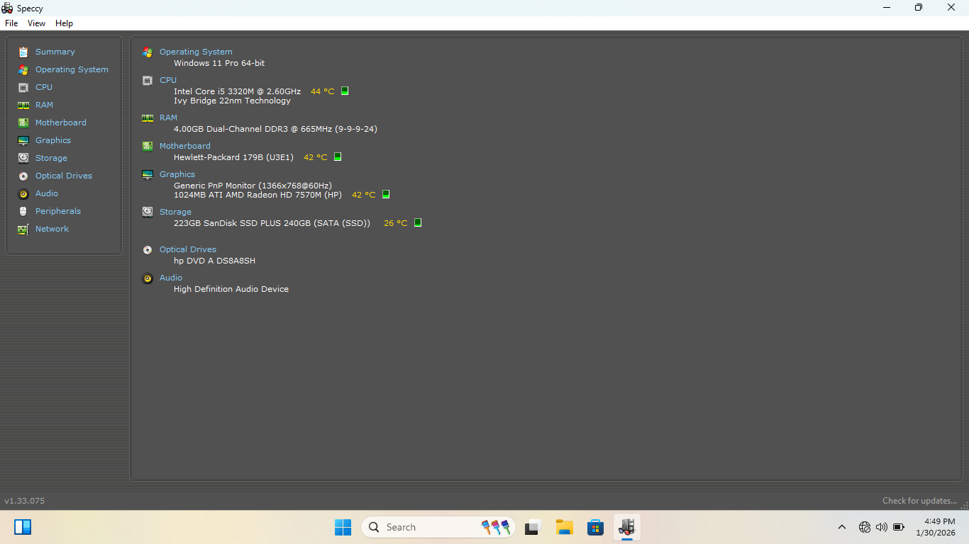 HP EliteBook 8470p